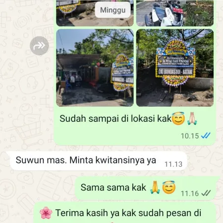 Pengiriman Papan Bunga Duka Bentarsari Salem